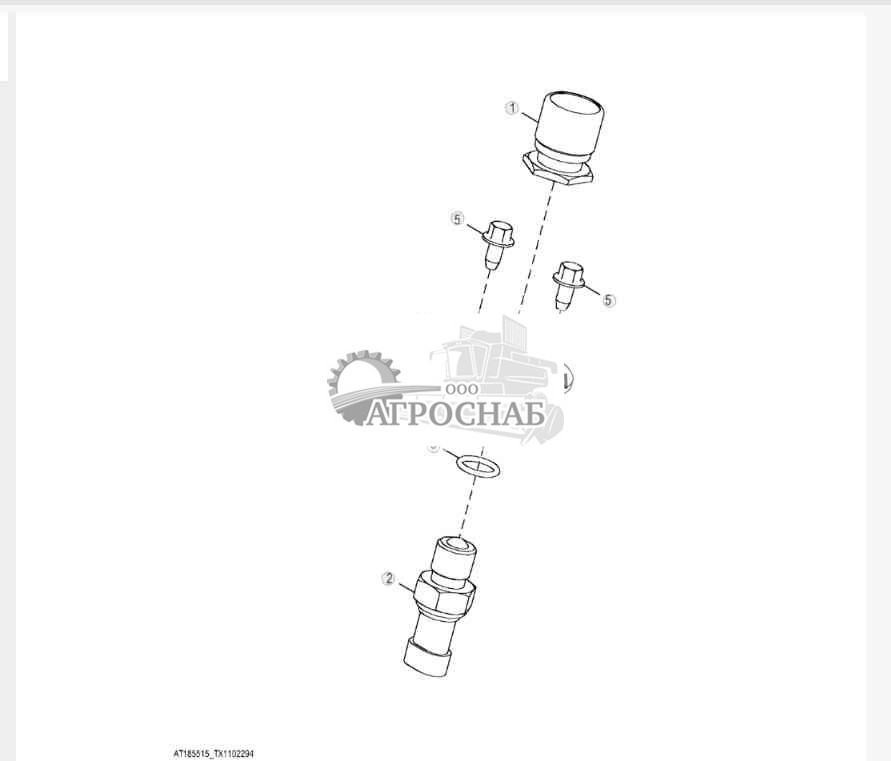 Переключатель управления блокировкой дифференциала 